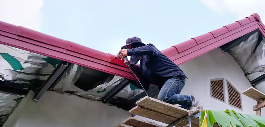 Rain Gutter Repair in Wheaton