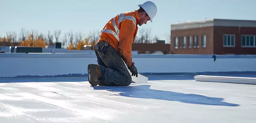 Commercial Roof Coating in Wheaton