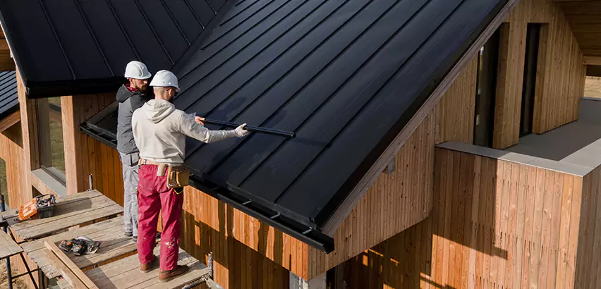 Metal Barn Roof Repair in Wheaton